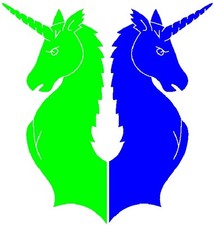 30 Custom Modern Unicorn Art Personalized Address Labels