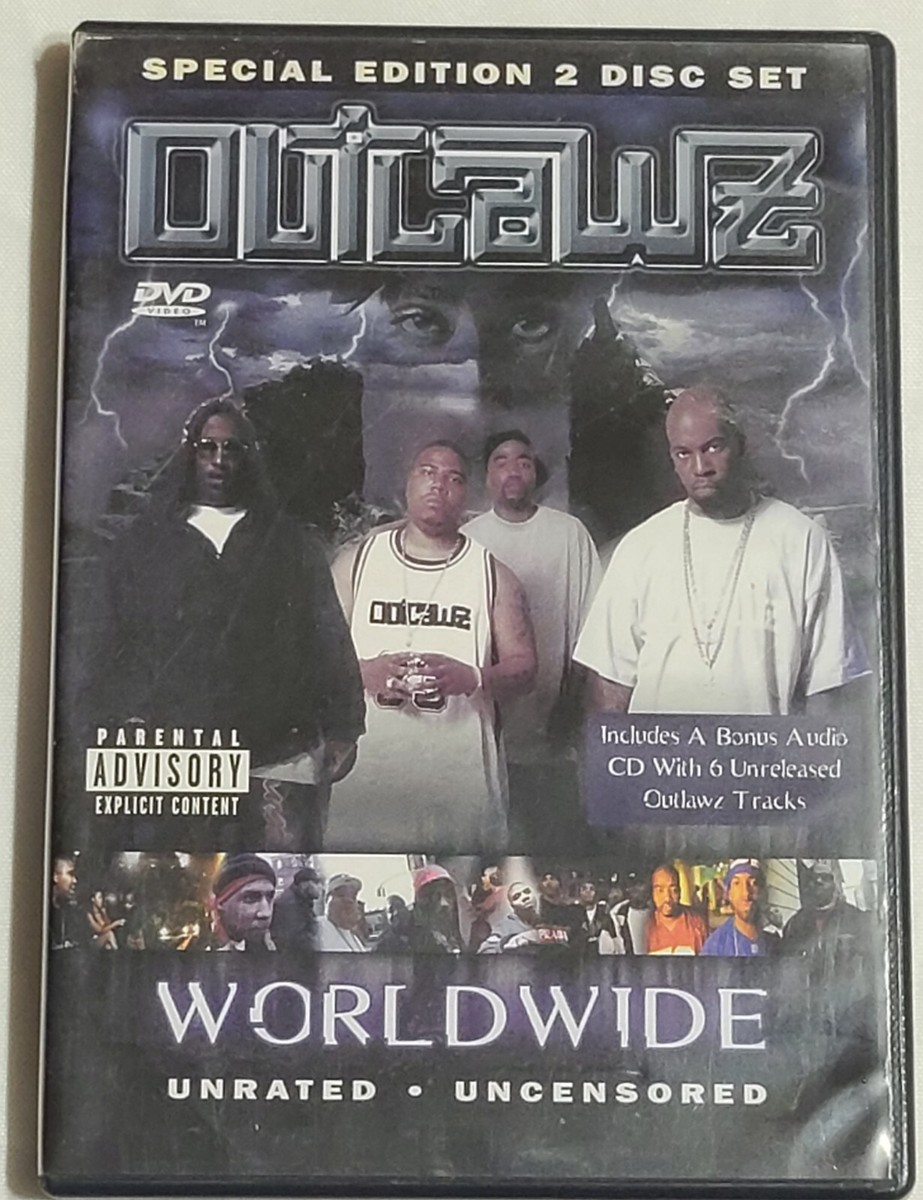 Outlawz Worldwide DVD Rap Hip-hop Outlawz Worldwide DVD Rap Hip-hop