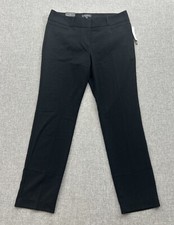 NEW THE LIMITED size 10 Drew Fit Slacks Skinny Mid Rise Black