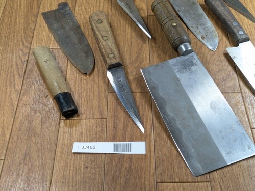 Damaged Lot of Japanese Chef's Kitchen Knives Broken from Japan JJ462 - Picture 5 of 18