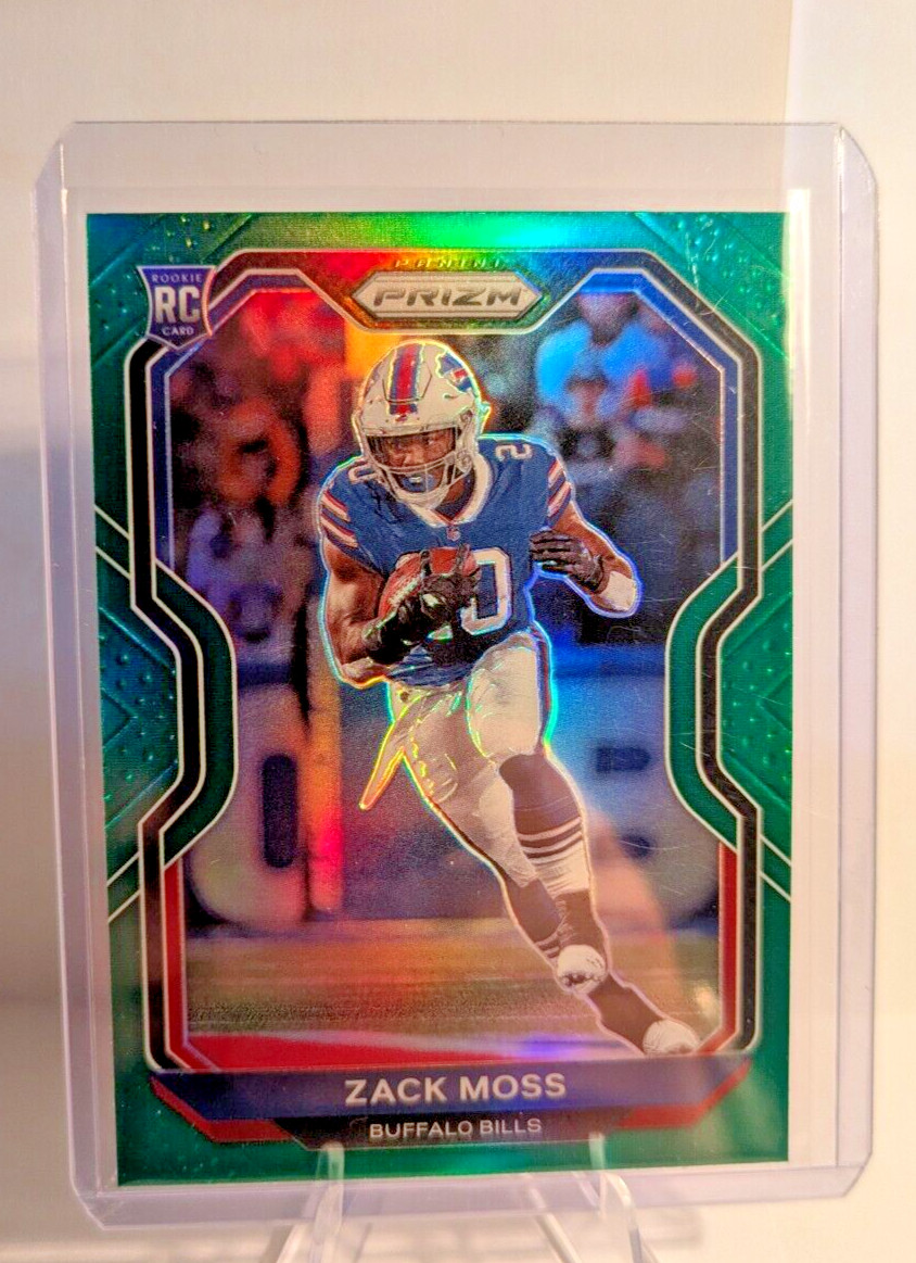 2020 Prizm Zack Moss Green RC #311 Bills