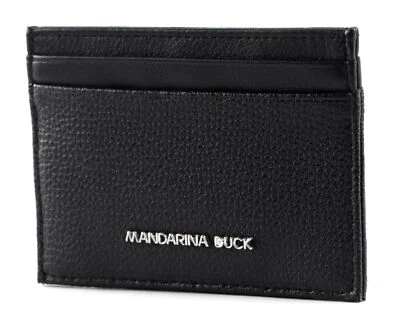 MANDARINA DUCK étui pour carte de crédit Mellow Urban Card Holder Nero - Photo 1/3