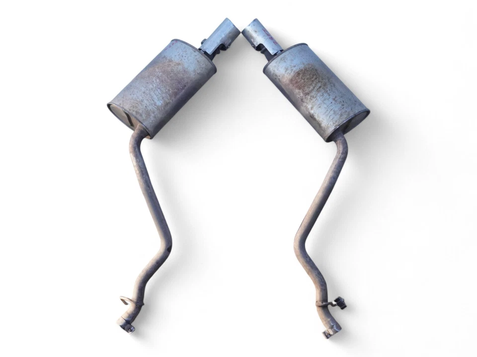 2004 - 2007 Jaguar Vanden Plas Xj8 X350 Exhaust Silencer Muffler Rear Left Right Foto 4 de 4