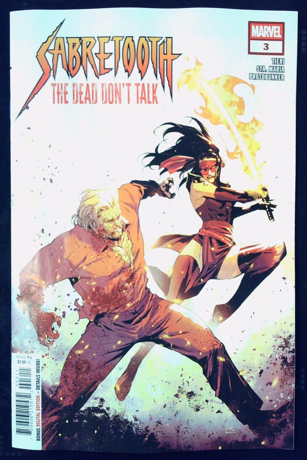 SABRETOOTH: THE DEAD DON'T TALK (2025) #3 - New Bagged