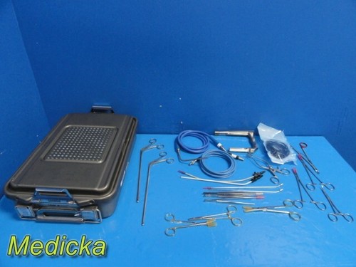 Pilling V. Mueller Aesculap Symmetry Mediastinoscopy Instruments W/ Case ~ 23741 - Picture 11 of 12