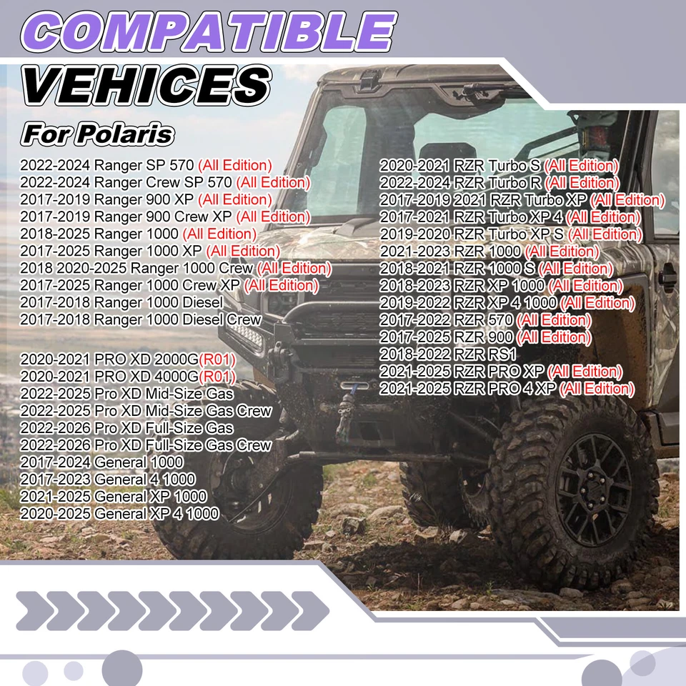 7662299 Interruptor giratorio de 2 pines de posición de engranaje para Polaris General XP 4 1000 2017-24 Foto 3 de 4