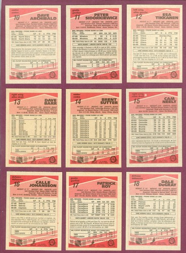 1989-90 O PEE CHEE NHL HOCKEY CARD 1 TO 110 SEE LIST - Picture 23 of 221