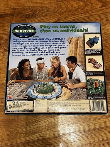 Mattel Survivor Board Game. SEE DESCRIPTION - Picture 2 of 6