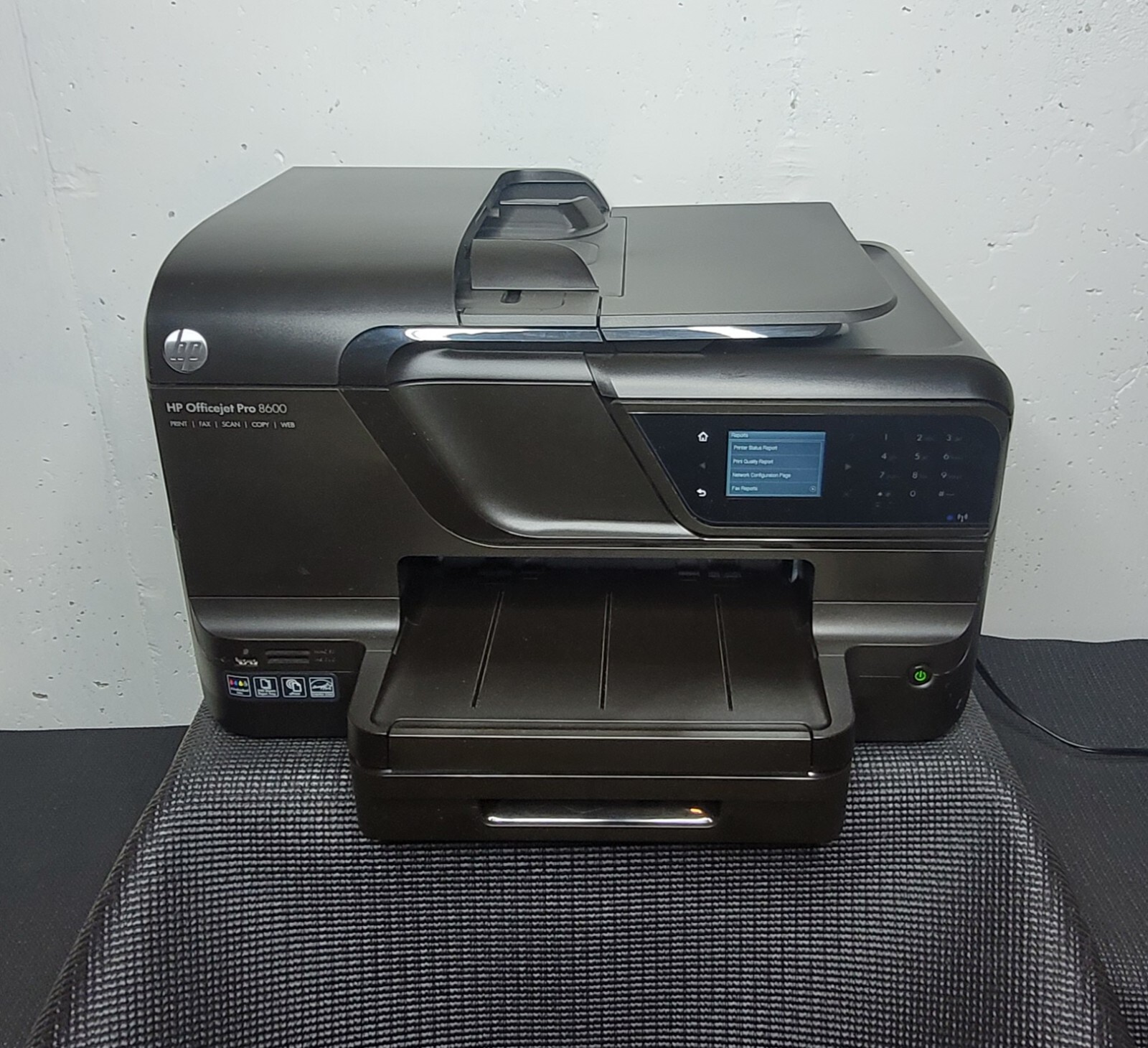 HP OfficeJet Pro 8600 **528 Pages** W/Extra New Printhead & New Set NonOEM Inks 889894508133 eBay