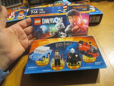 LEGO Dimensions 71247 HARRY POTTER Team Pack ENCHANTED CAR , LORD