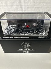 INNO64 1:64 Hong Kong Toycar Salon 2023 Liberty Walk LBWK Ferrari F40 Matte Blac