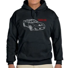 1998-02 Pontiac Trans Am Firebird Profile Design Hoodie Sweatshirt NEW