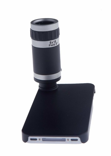 Buy Here Click Here Telescope for iPhone 4, 4s - 8x Optical Zoom Lens - NEW - 第 1/1 張圖片