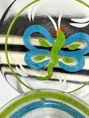 食器 Ulrica Hydman Vallien COSTA CODA plate Ulrica Hydman Kosta Boda “Tulipa” Glass Plate – Sheafer + King Modern