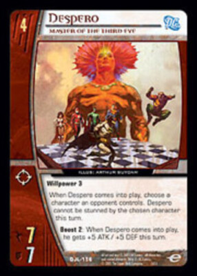 VS System: Desparo, Master of the Third Eye - Foil [Played] DC Justice League of
