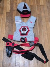 RARE Vintage 1986 Worlds of Wonder Lazer Tag Outfit Set Hat - Vest - Holster