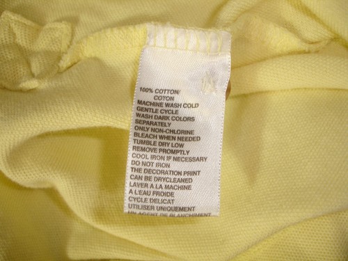 Tommy Bahama Mens L Cotton Yellow Short Sleeve Polo Shirt - Picture 6 of 8