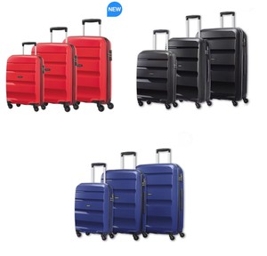 american tourister bon air 3 piece hardside suitcase set
