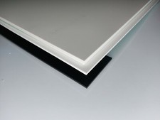 Plaque En PVC En Polystyrène, Blanc 1000 X 500 X 10 Mm