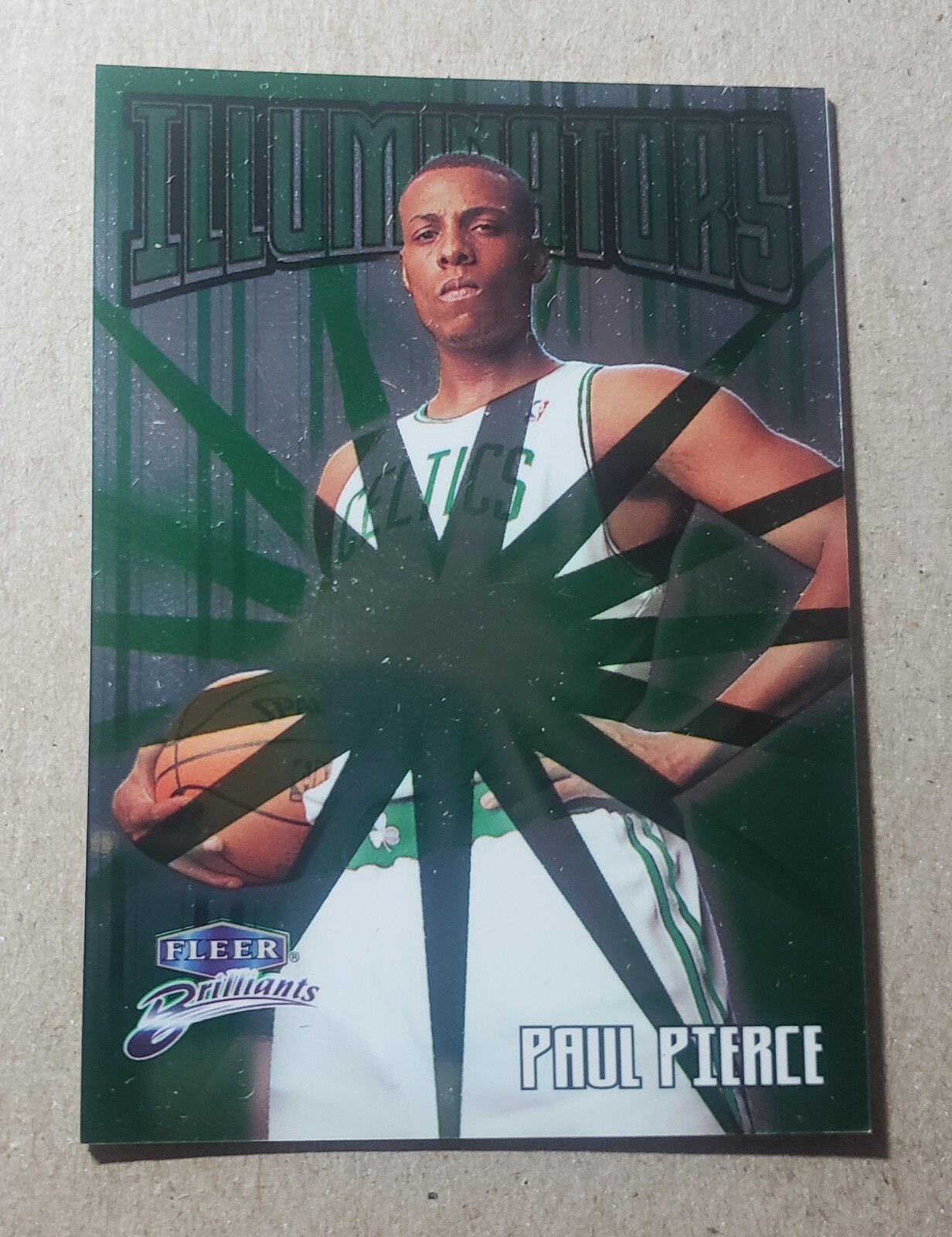 1998-99 Fleer Brilliants Illuminators Paul Pierce Rookie #7 Boston Celtics RC