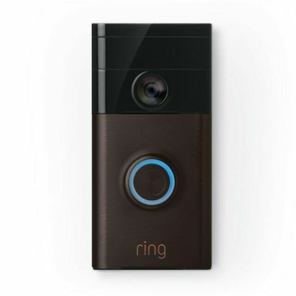 Ring 8VR1S5VEU0 720p HD WiFi Video Doorbell Bronze for