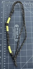Cub Boy Scouts of America BSA Leader Camo Paracord w/ 14 Yellow Beads Bolo Tie