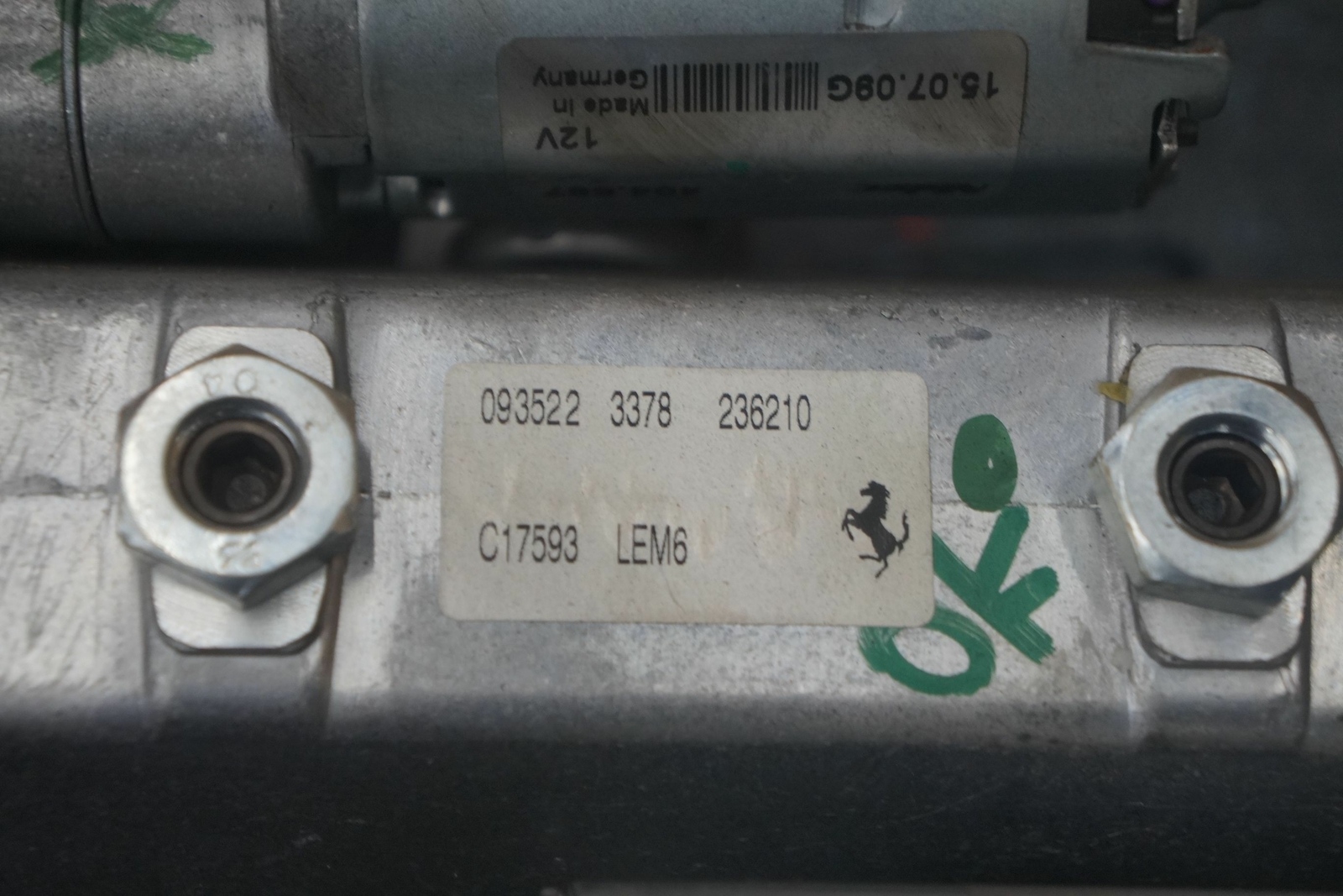 Steering Column Rod Assembly OEM Ferrari California 2010