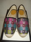 100% AUTHENTIC NEW WOMEN GUCCI PILAR G LOGO ESPADRILLE SNEAKERS US 8.5 D — photo 5