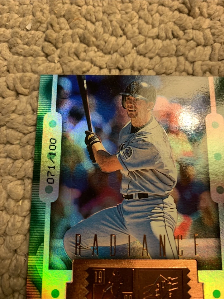 Todd Helton colorado rockies #37 Upper Deck Radiance 071/100 1999 FINITE Cb1 - Image 2 of 3