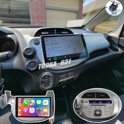 Android 12 Car Stereo Radio WiFi CarPlay GPS Navi For Honda Fit Jazz 2009-2013