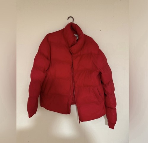 Men Red Puffer Jacket XL - Picture 5 of 5