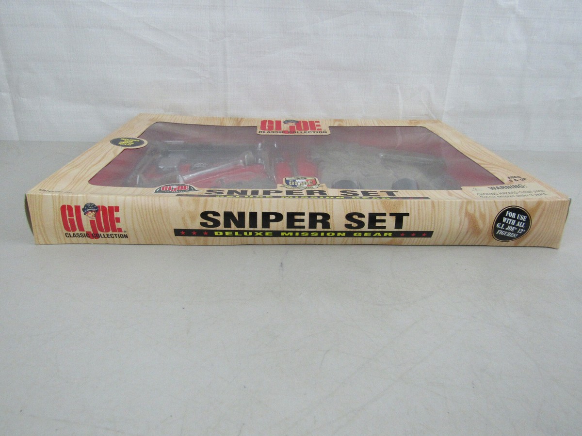 GI Joe Sniper Set Deluxe Mission Gear Classic Collection 1998-New