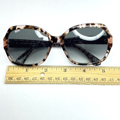 Kate Spade Amberlynn Pink Tortoise Shell Oversized Hello  display picture 2
