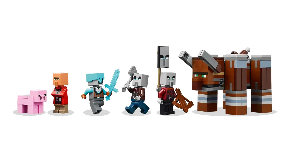 LEGO #21278 The Pillager Outpost and Ravager Minecraft June-1 2025