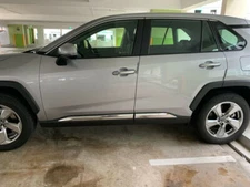 Fit for 2019-2025 Toyota RAV4 ABS Chrome Body Side Molding Cover Trim Decor 4pcs