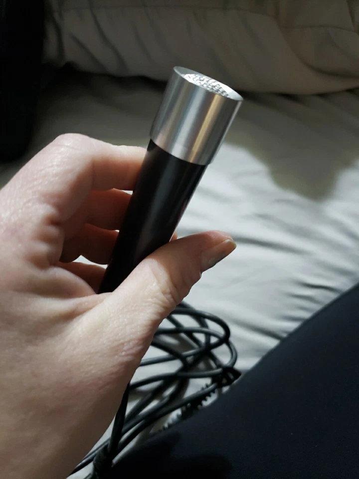 复古 Akai ADM-8 动态有线麦克风 1/4 英寸插孔 - 日本制造 — 第 3/4 张图片