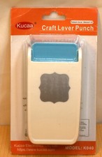 Kucaa Handmade Scrapbooking Craft Lever Punch Embossing Puncher Mini Fancy Punch