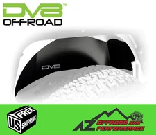 DV8 Offroad Rear Inner Fenders - Black for '07-'18 Jeep Wrangler JK / JKU