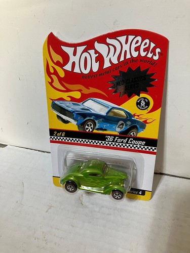 Hot Wheels Neo-Classics Series 4 '36 Ford Coupe 751 / 11000 2005 mit Packung - Bild 1 von 8
