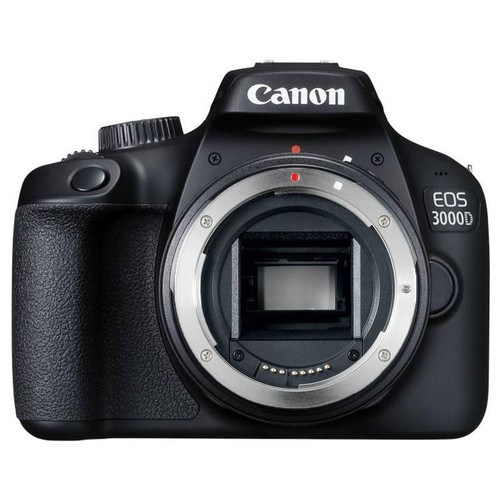Canon EOS 3000D DSLR Camera with EF-S 18-55mm III f/3.5-5.6 Camera Lens and Case - Picture 3 of 5