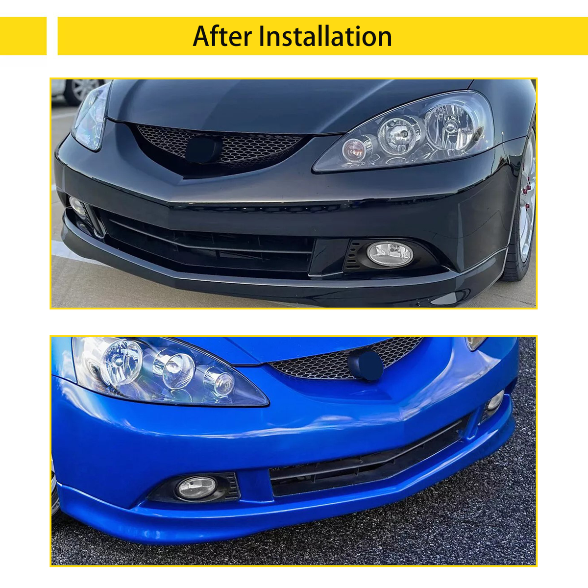 Pair For 2005-2007 Acura RSX Clear Lens Front Bumper Fog Lights