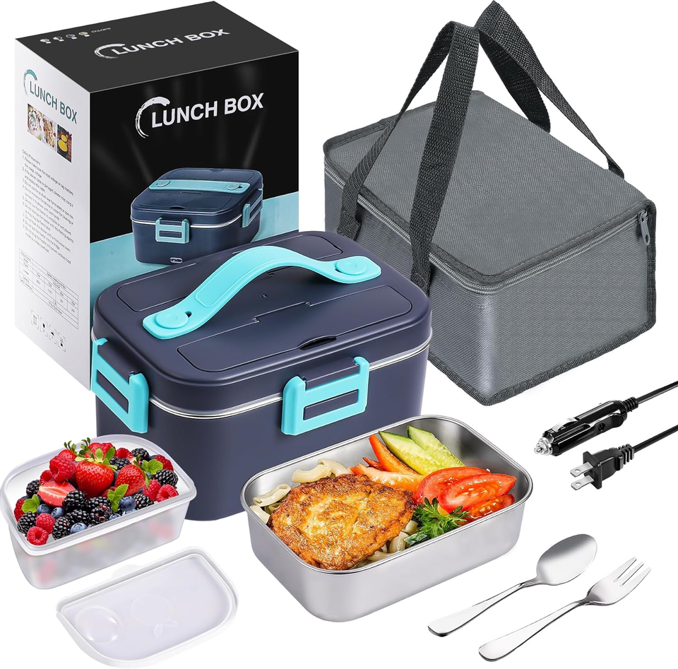 Electric Lunch Box, Heated Lunch Box Electric Lunch Box Food Heater for