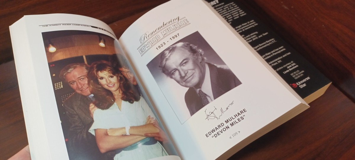 Knight Rider Legacy + Companion Books - RARE- Free Box Shipping