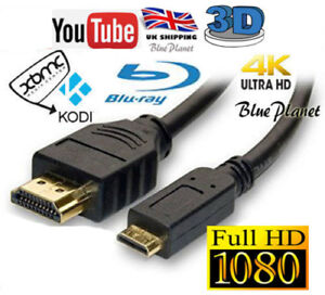 Jvc Gc Fm1 Gc Fm2 Camera Mini Hdmi Cable Lead For Connect To Hd Tv Ebay