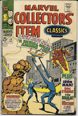 Marvel Collectors Item Classics #13 1968 FN- Marvel Comics