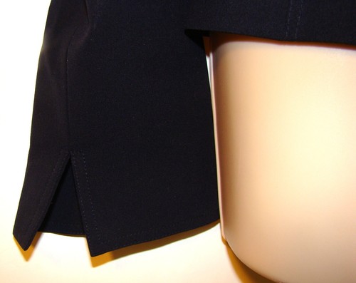 LAFAYETTE 148 NEW YORK NAVY BLUE WOOL BLAZER JACKET SIZE 10 D162 - Picture 6 of 10