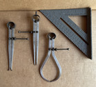 Calipers inside outside (3) Triangle Measure (1), unbranded