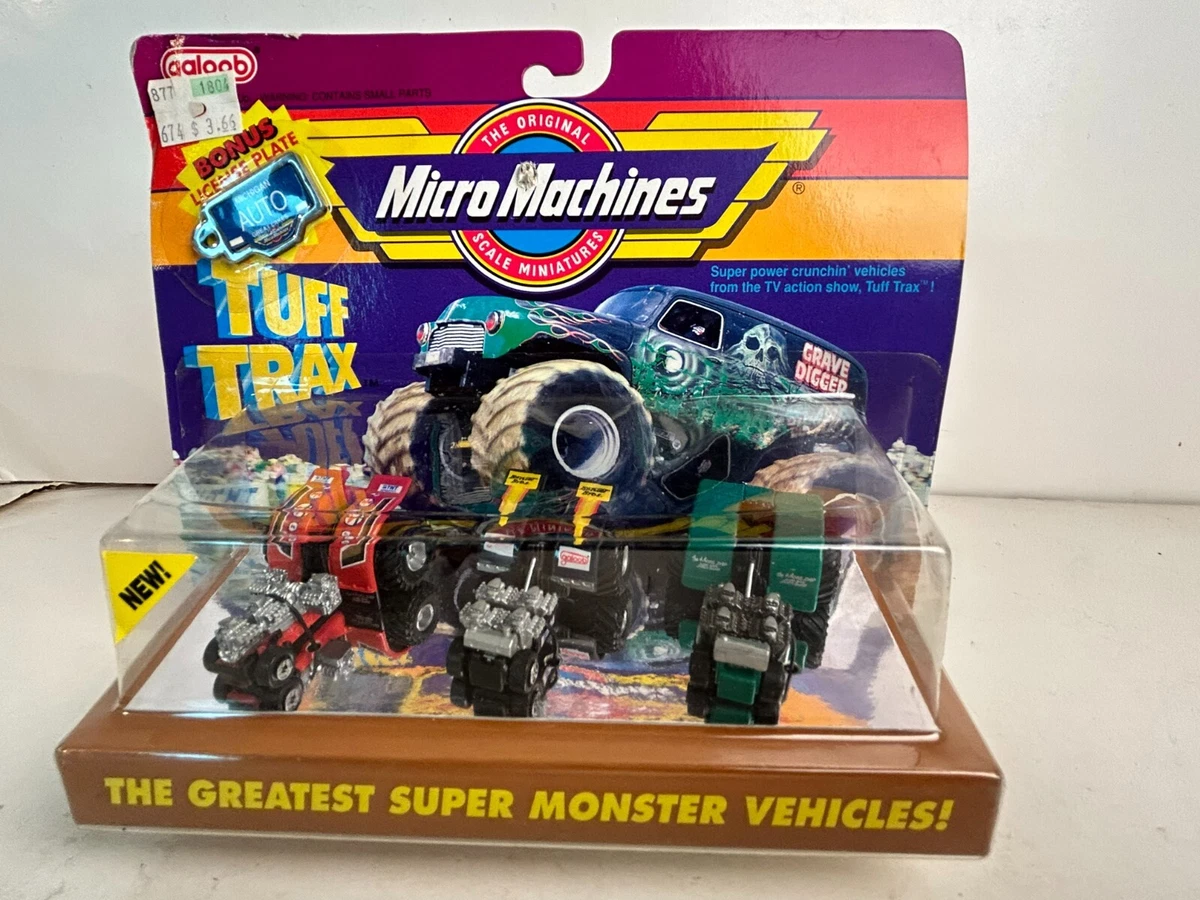 Micro Machines Tuff Trax Pulling Tractors in Box eBay