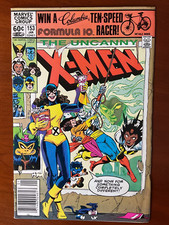 The Uncanny X-Men #153 Newsstand Marvel, Kitty tells Illyana a bed story 1982