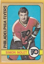 1972-73 TOPPS HOCKEY SIMON NOLET #26 FLYERS VG *76349
